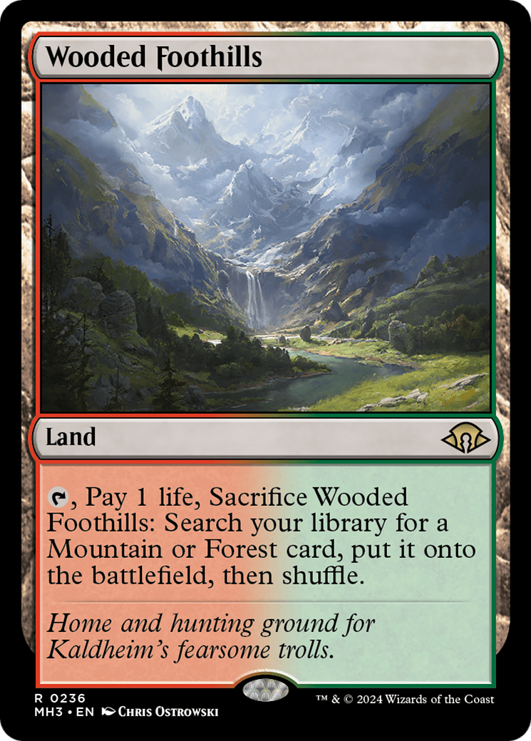 Wooded Foothills [Modern Horizons 3] | Eastridge Sports Cards & Games