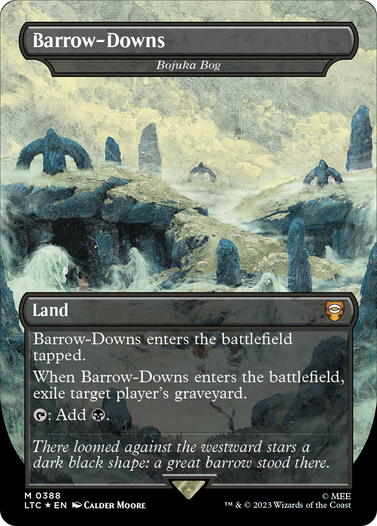 Barrow-Downs - Bojuka Bog (Surge Foil Realms and Relics) [The Lord of the Rings: Tales of Middle-Earth Commander] | Eastridge Sports Cards & Games