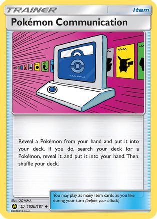 Pokemon Communication (152b/181) [Alternate Art Promos] | Eastridge Sports Cards & Games