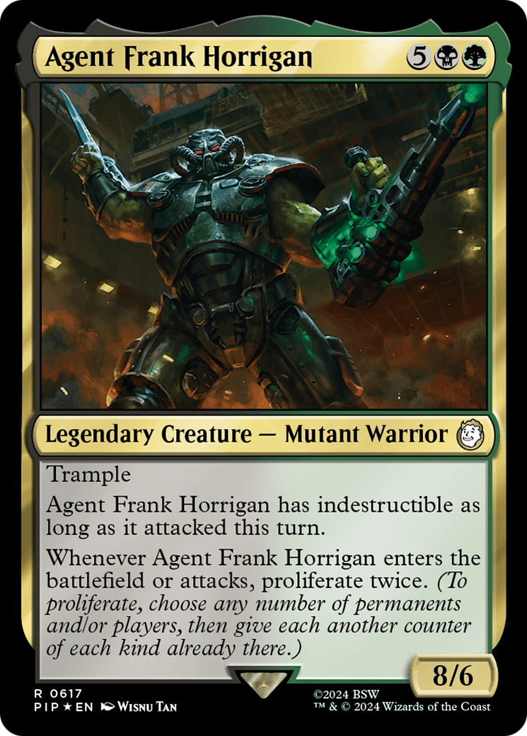 Agent Frank Horrigan (Surge Foil) [Fallout] | Eastridge Sports Cards & Games