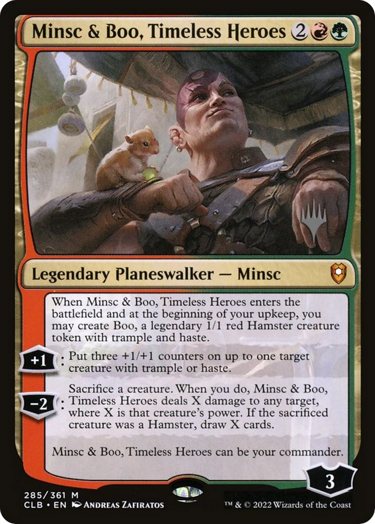 Minsc & Boo, Timeless Heroes (Promo Pack) [The Lost Caverns of Ixalan Promos] | Eastridge Sports Cards & Games