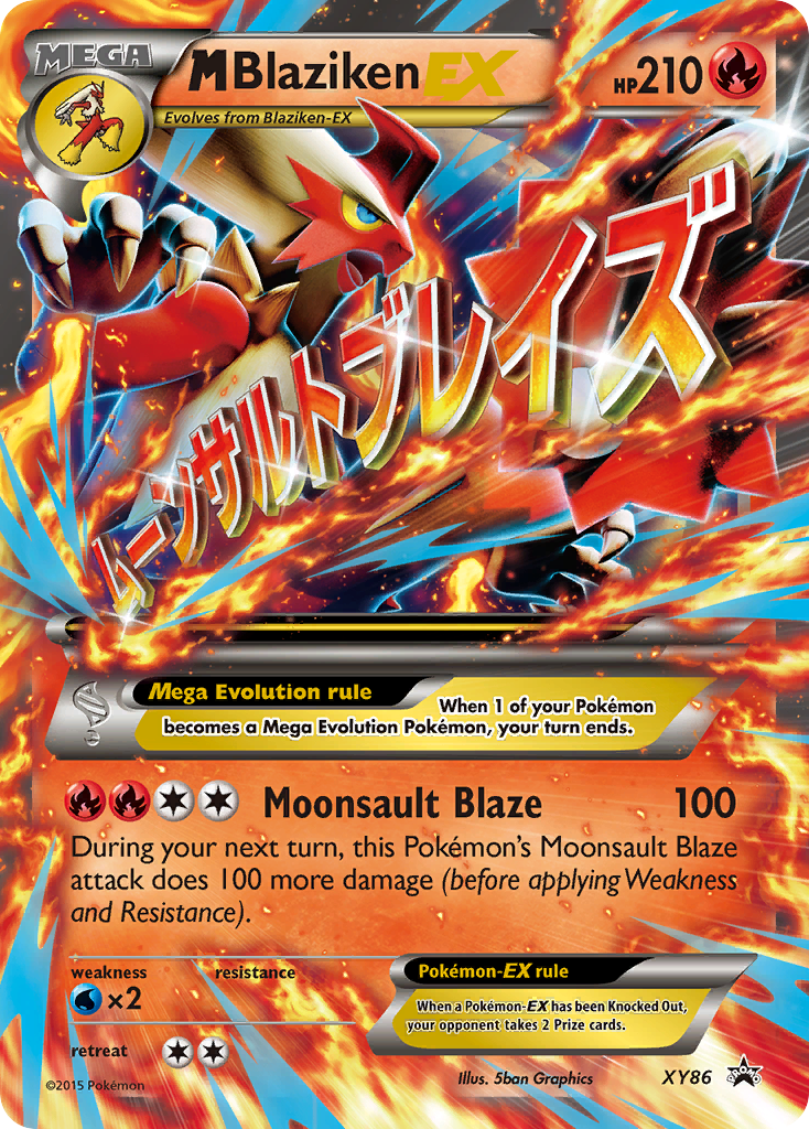 M Blaziken EX (XY86) [XY: Black Star Promos] | Eastridge Sports Cards & Games