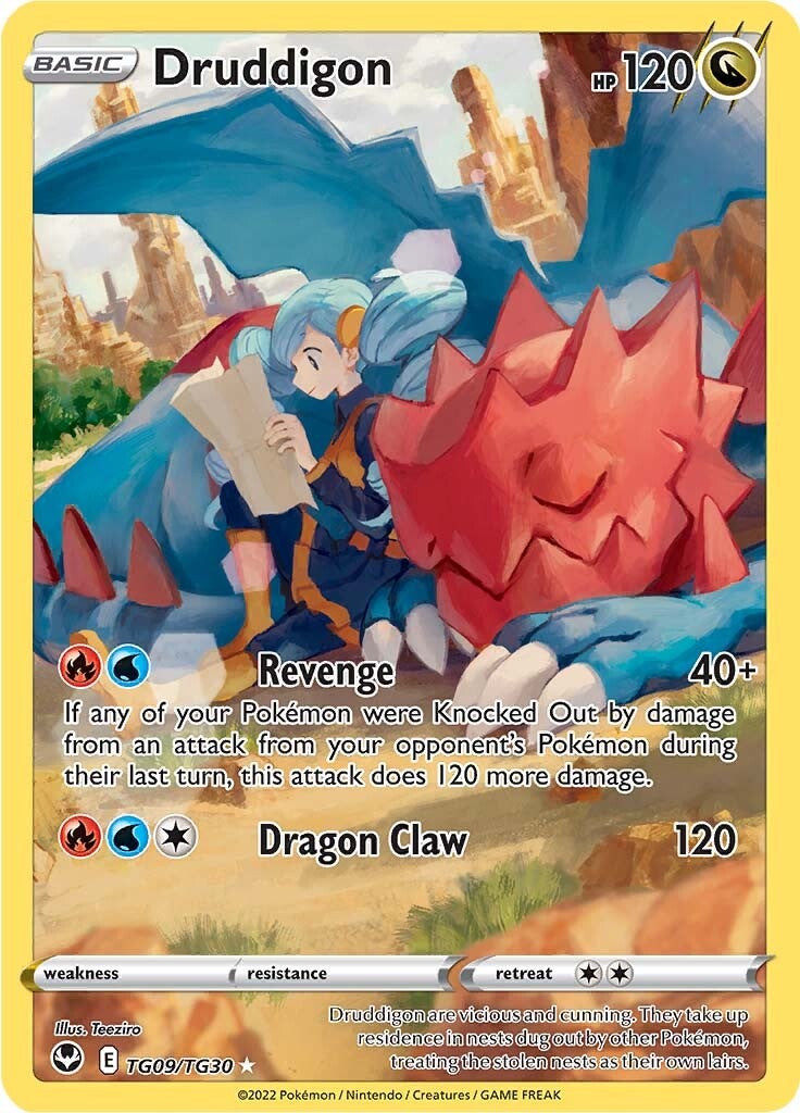 Druddigon (TG09/TG30) [Sword & Shield: Silver Tempest] | Eastridge Sports Cards & Games