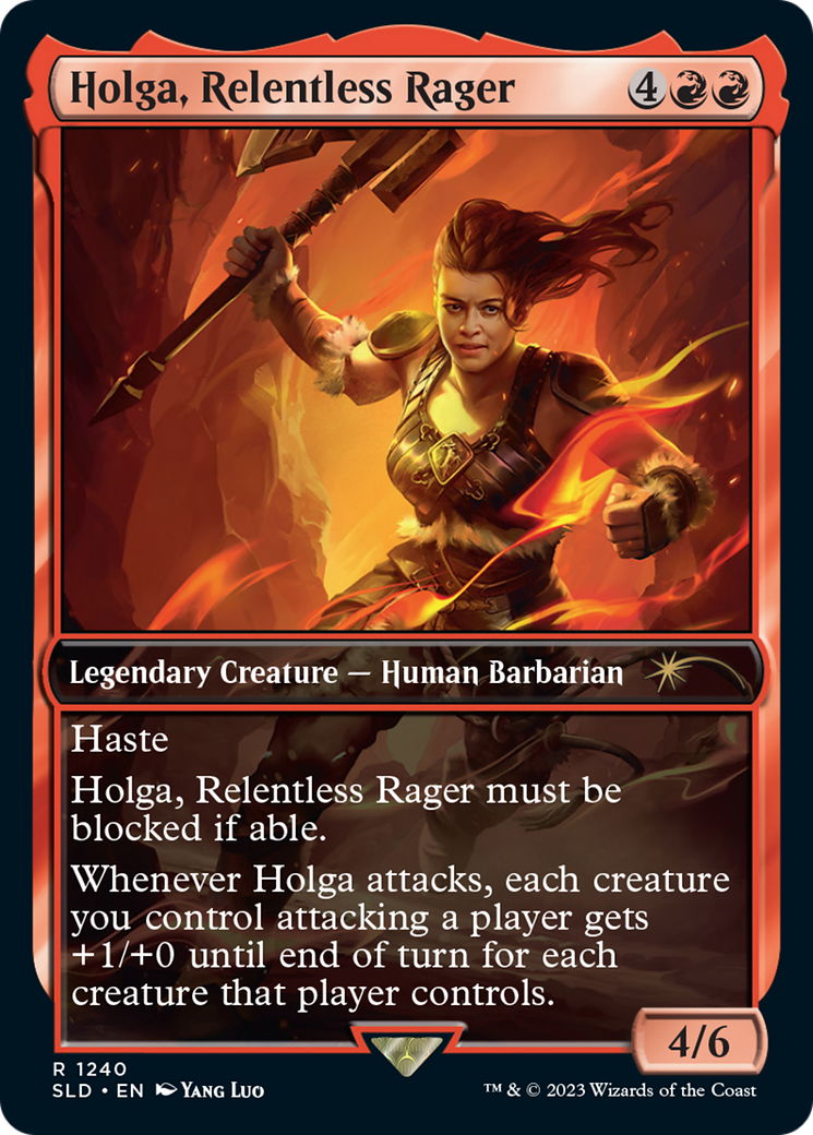 Holga, Relentless Rager [Secret Lair Drop Series] | Eastridge Sports Cards & Games