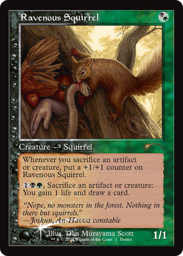 Ravenous Squirrel (Open House) [Wizards Play Network 2024] | Eastridge Sports Cards & Games