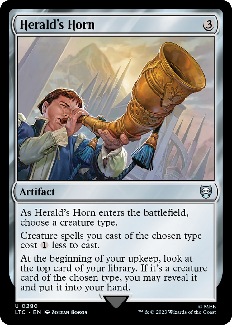 Herald's Horn [The Lord of the Rings: Tales of Middle-Earth Commander] | Eastridge Sports Cards & Games