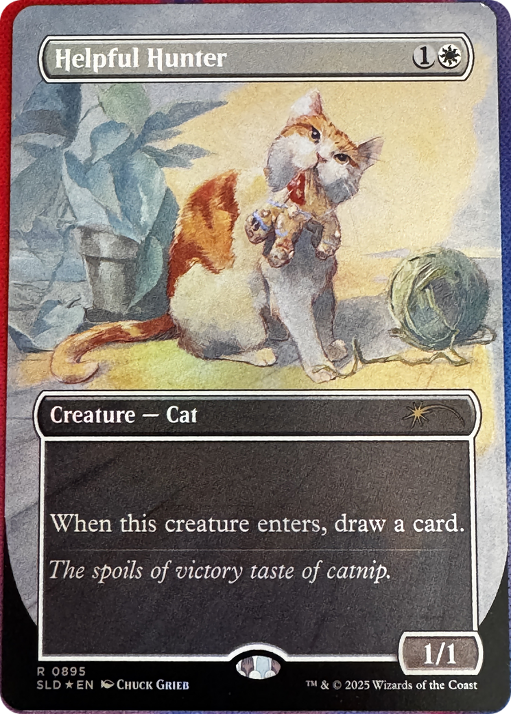 Helpful Hunter (0895) (Rainbow Foil) [Secret Lair Drop Series] | Eastridge Sports Cards & Games