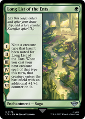 Long List of the Ents [The Lord of the Rings: Tales of Middle-Earth] | Eastridge Sports Cards & Games