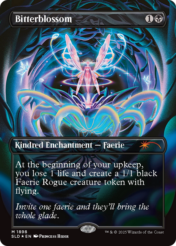 Bitterblossom (Double Rainbow Foil) [Secret Lair Drop Series] | Eastridge Sports Cards & Games