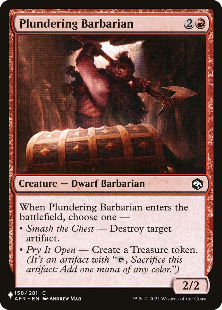 Plundering Barbarian [The List] | Eastridge Sports Cards & Games