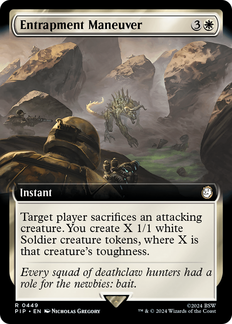 Entrapment Maneuver (Extended Art) [Fallout] | Eastridge Sports Cards & Games