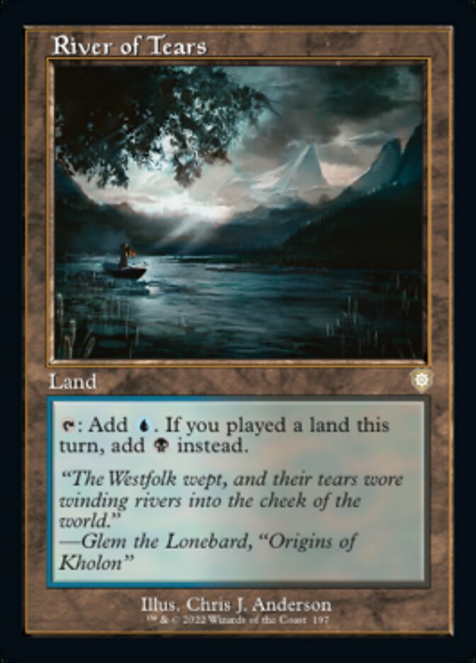 River of Tears (Retro) [The Brothers' War Commander] | Eastridge Sports Cards & Games