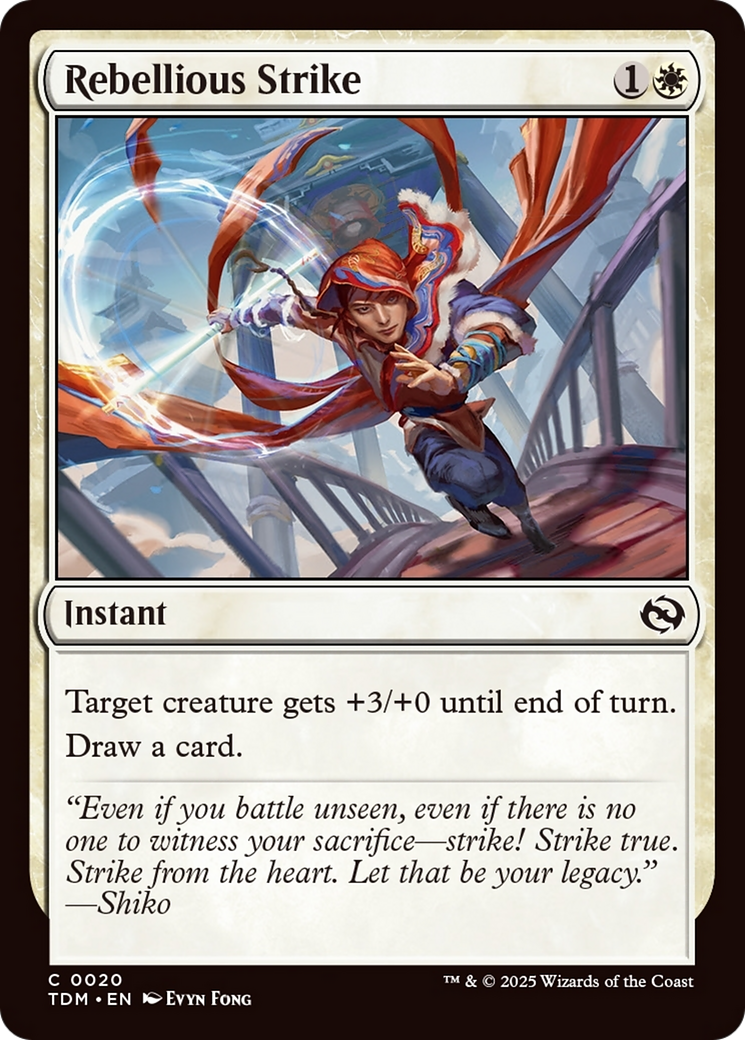 Rebellious Strike [Tarkir: Dragonstorm] | Eastridge Sports Cards & Games