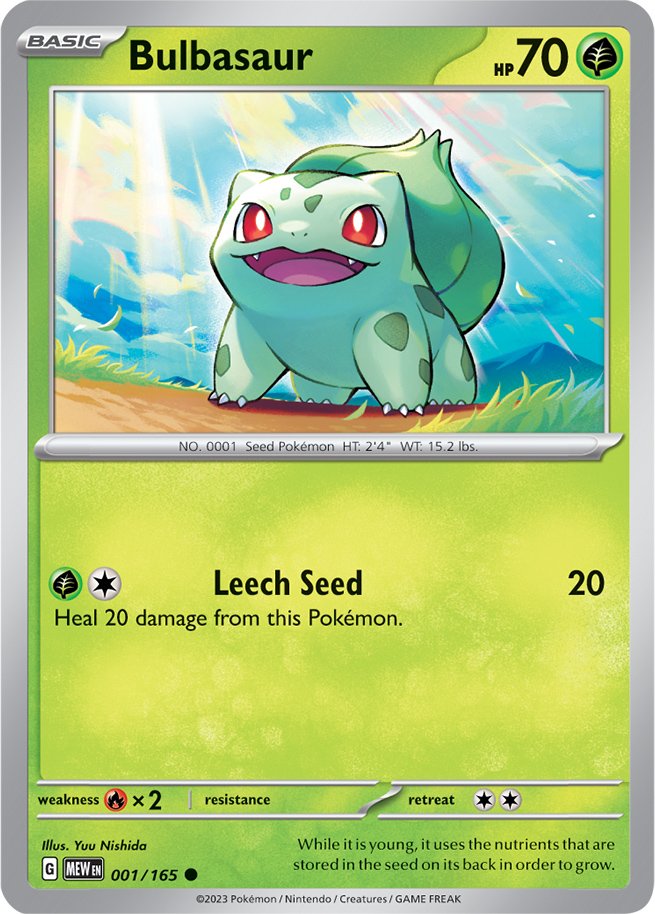 Bulbasaur (001/165) [Scarlet & Violet: 151] | Eastridge Sports Cards & Games