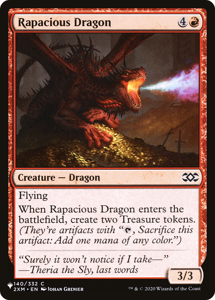 Rapacious Dragon [The List] | Eastridge Sports Cards & Games