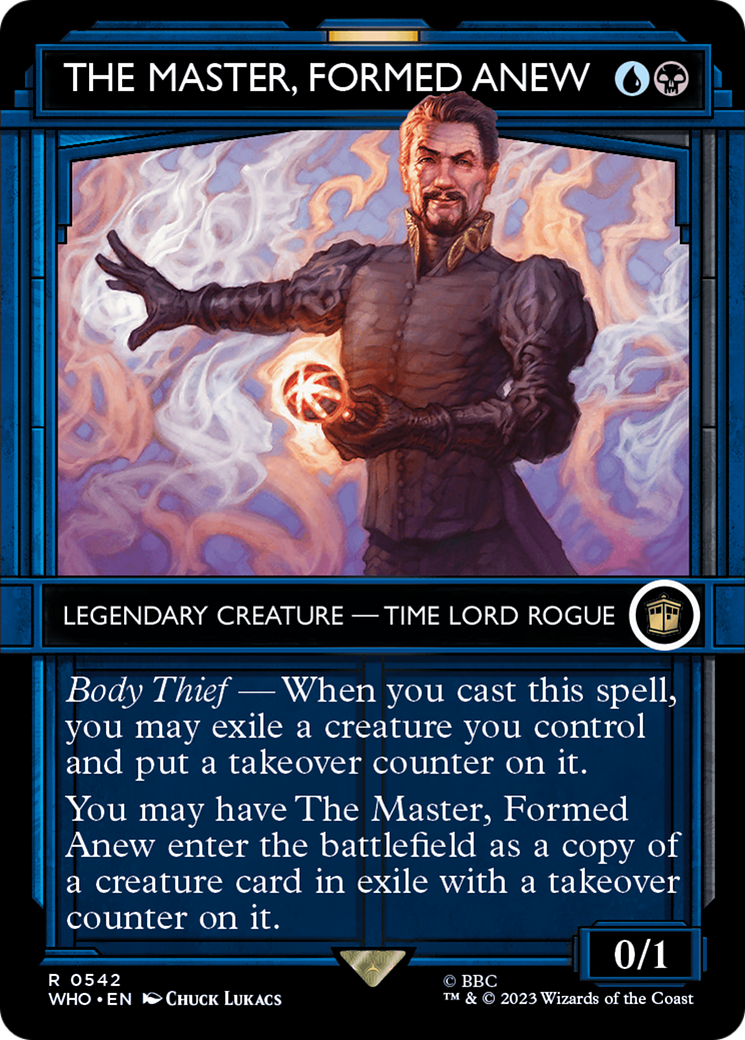 The Master, Formed Anew (Showcase) [Doctor Who] | Eastridge Sports Cards & Games