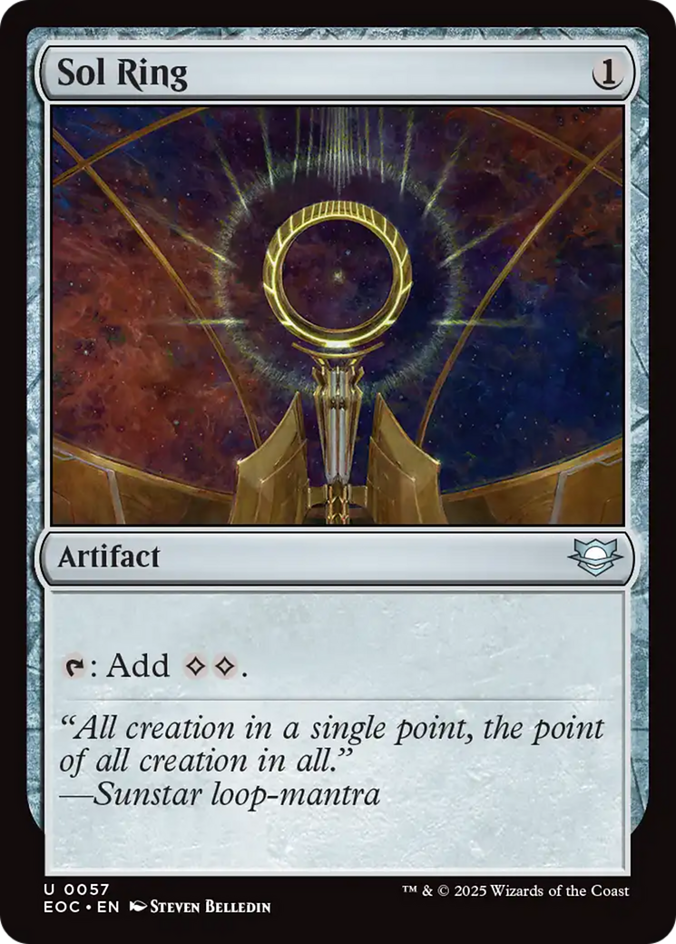 Sol Ring [Edge of Eternities Commander] | Eastridge Sports Cards & Games