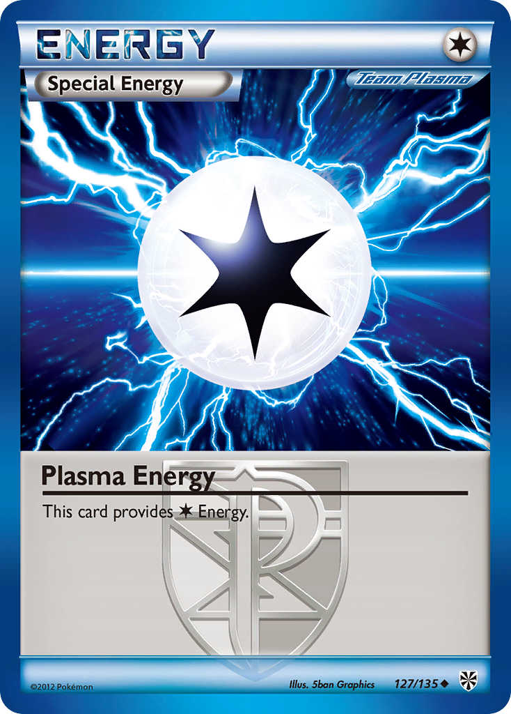 Plasma Energy (127/135) [Black & White: Plasma Storm] | Eastridge Sports Cards & Games