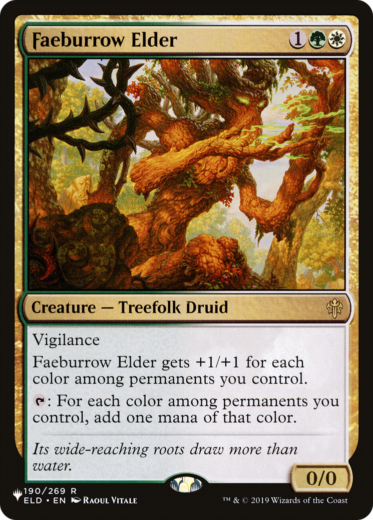 Faeburrow Elder [The List] | Eastridge Sports Cards & Games