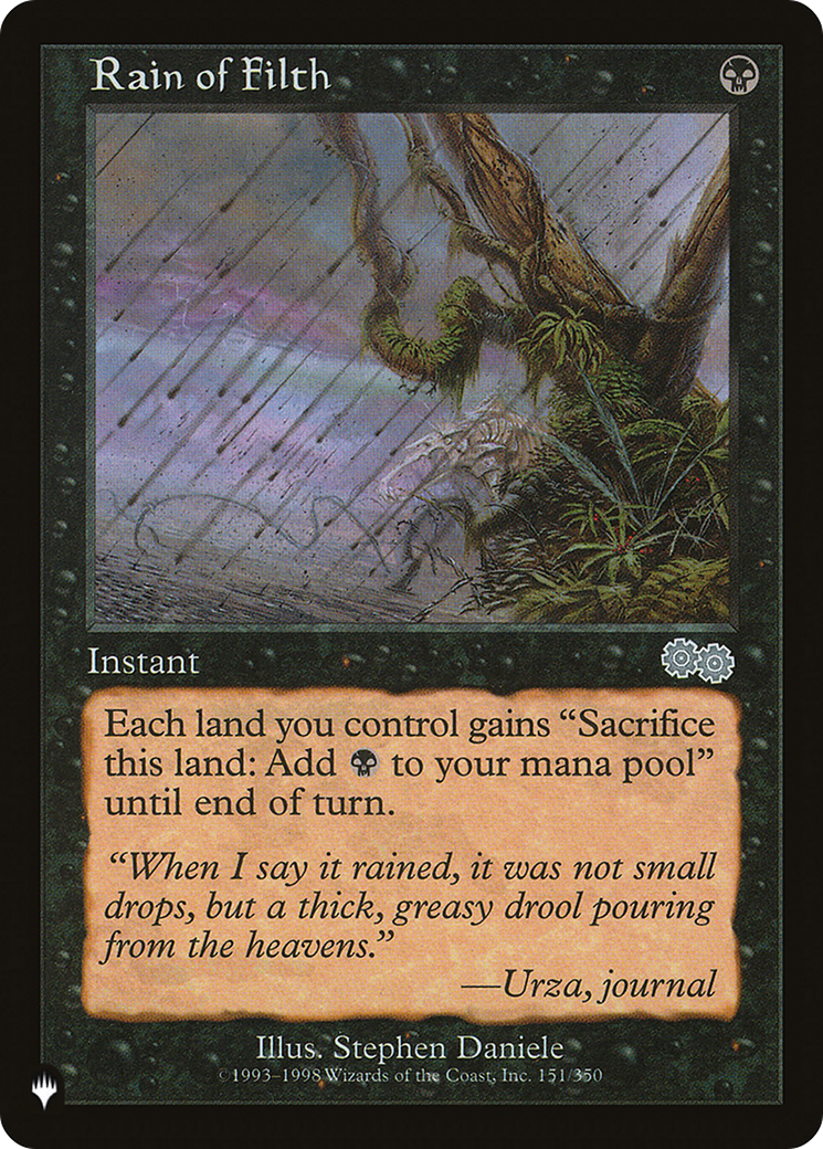 Rain of Filth [The List] | Eastridge Sports Cards & Games