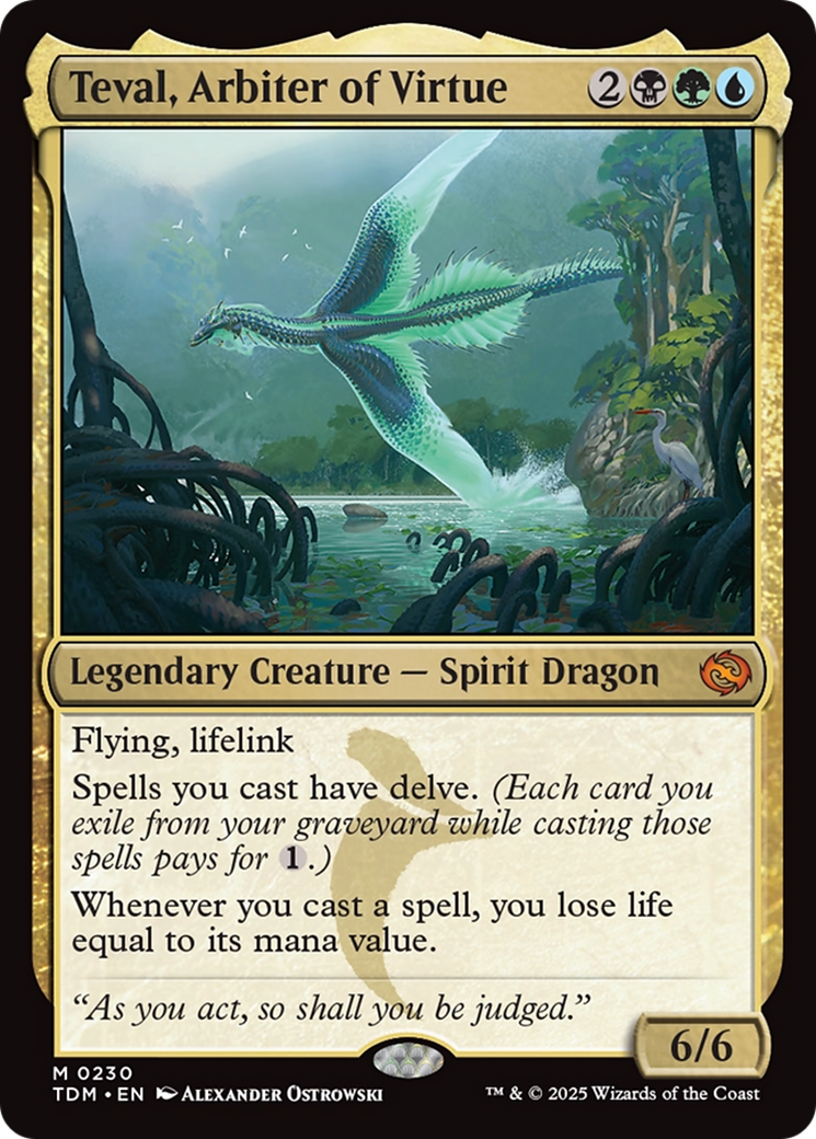 Teval, Arbiter of Virtue [Tarkir: Dragonstorm] | Eastridge Sports Cards & Games