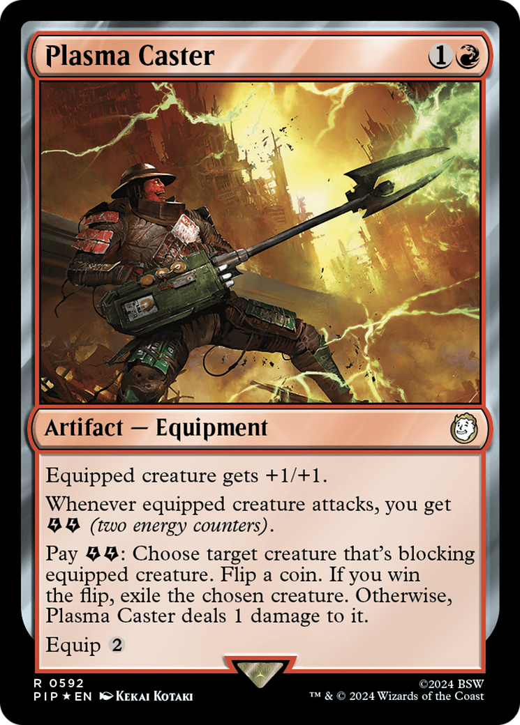 Plasma Caster (Surge Foil) [Fallout] | Eastridge Sports Cards & Games