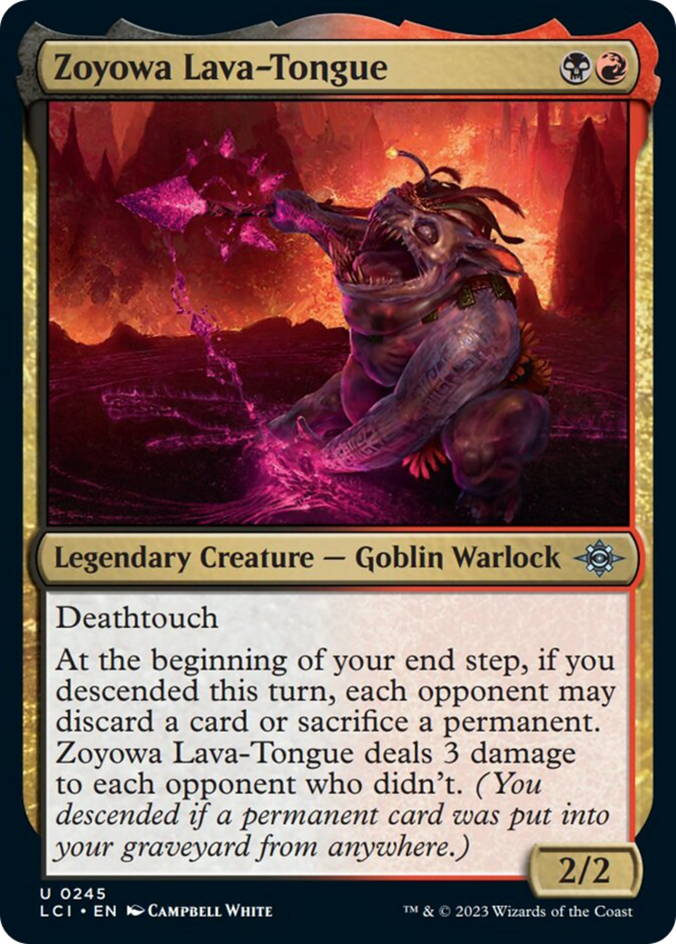 Zoyowa Lava-Tongue [The Lost Caverns of Ixalan] | Eastridge Sports Cards & Games