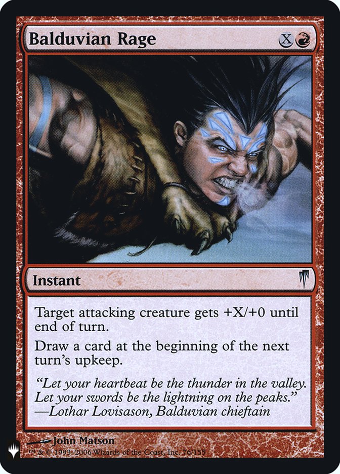 Balduvian Rage [Mystery Booster] | Eastridge Sports Cards & Games