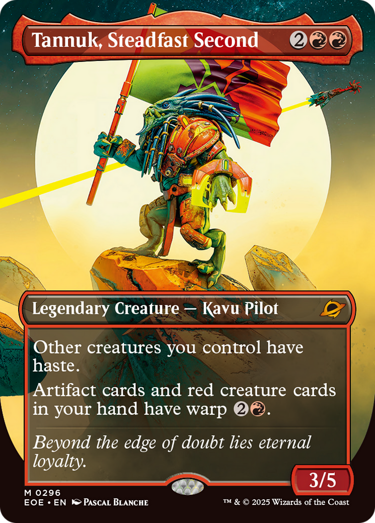 Tannuk, Steadfast Second (Borderless) [Edge of Eternities] | Eastridge Sports Cards & Games