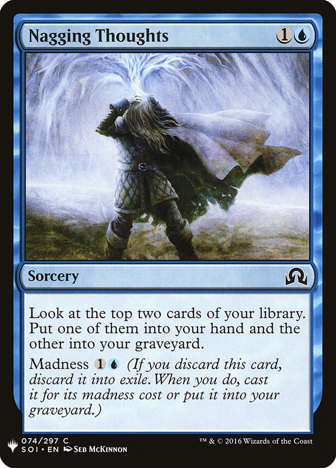 Nagging Thoughts [Mystery Booster] | Eastridge Sports Cards & Games