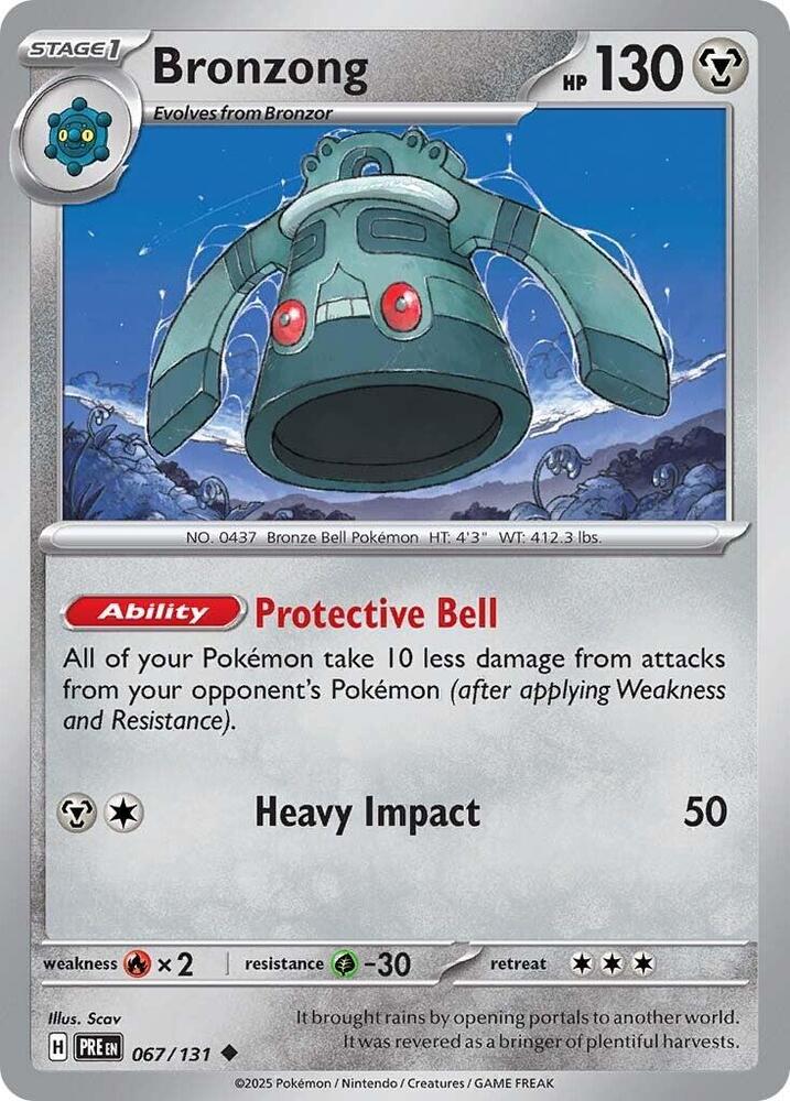 Bronzong (067/131) [Scarlet & Violet: Prismatic Evolutions] | Eastridge Sports Cards & Games