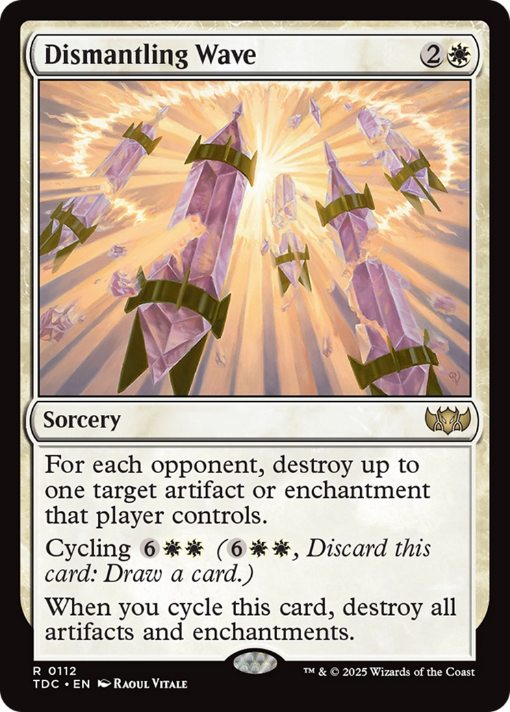 Dismantling Wave [Tarkir: Dragonstorm Commander] | Eastridge Sports Cards & Games