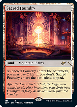 Sacred Foundry [Secret Lair Drop Series] | Eastridge Sports Cards & Games