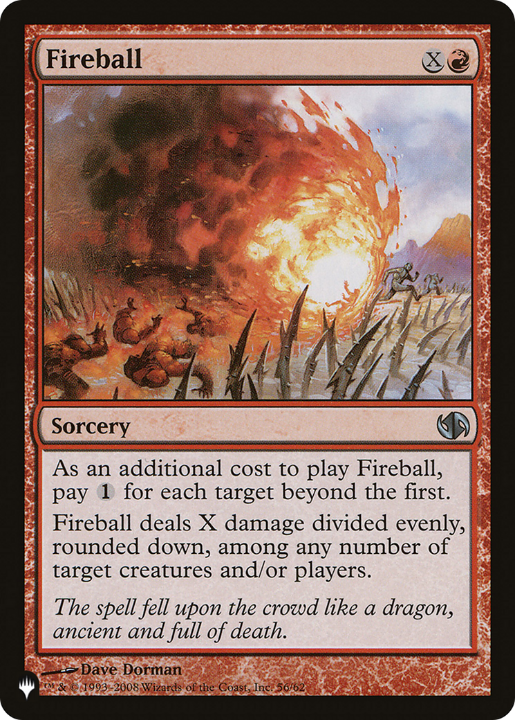 Fireball [The List] | Eastridge Sports Cards & Games