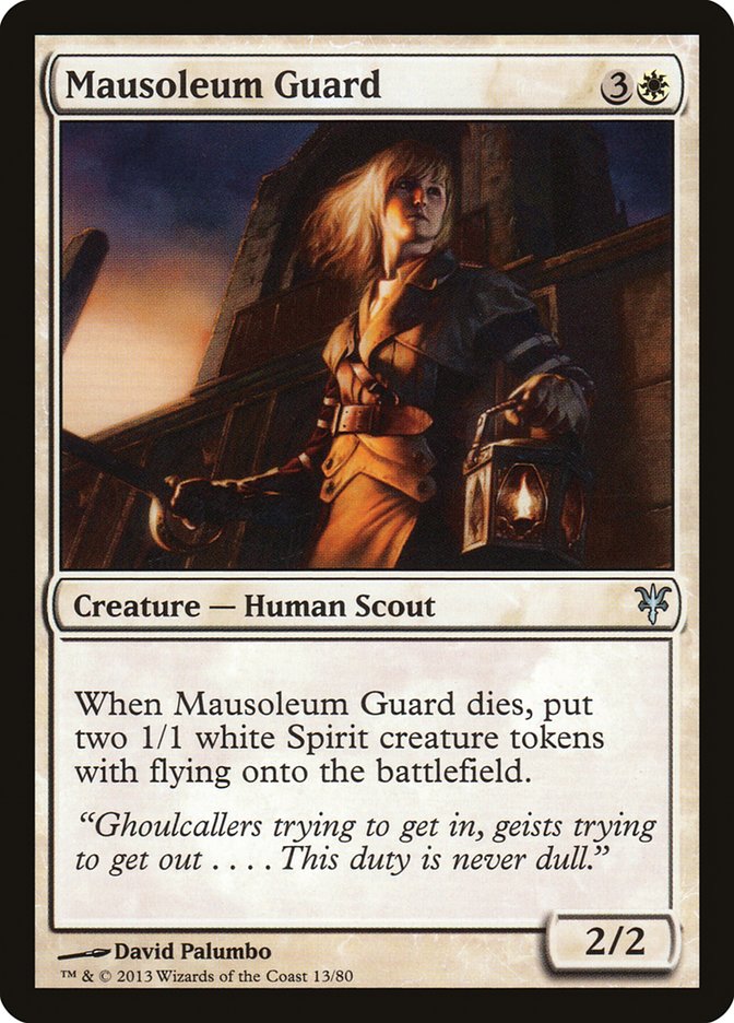 Mausoleum Guard [Duel Decks: Sorin vs. Tibalt] | Eastridge Sports Cards & Games