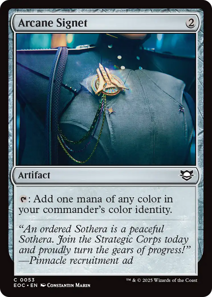 Arcane Signet [Edge of Eternities Commander] | Eastridge Sports Cards & Games