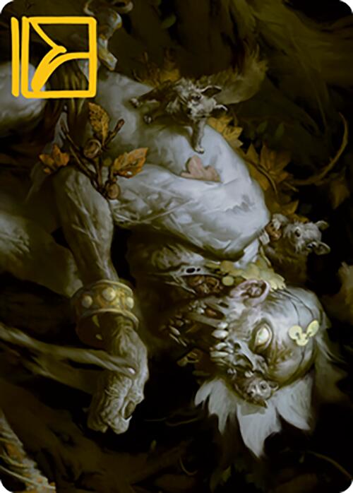 Nested Shambler Art Card (Gold-Stamped Signature) [Modern Horizons 2 Art Series] | Eastridge Sports Cards & Games