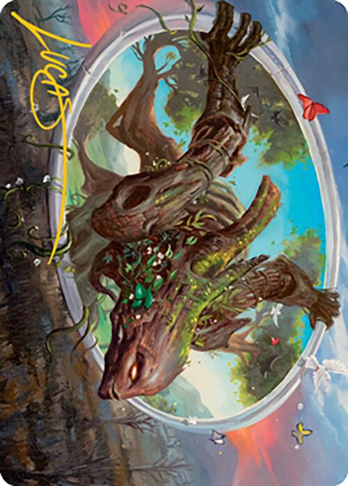 Gaea's Will Art Card (Gold-Stamped Signature) [Modern Horizons 2 Art Series] | Eastridge Sports Cards & Games