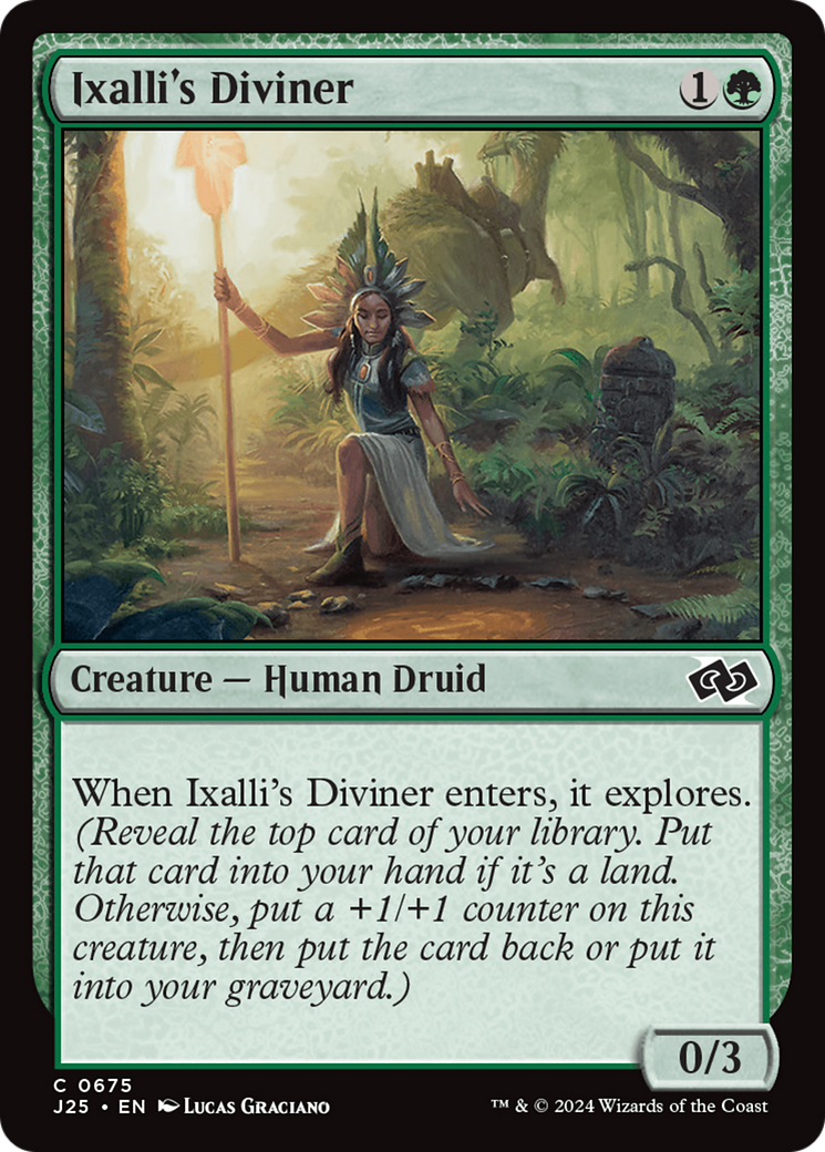 Ixalli's Diviner [Foundations Jumpstart] | Eastridge Sports Cards & Games