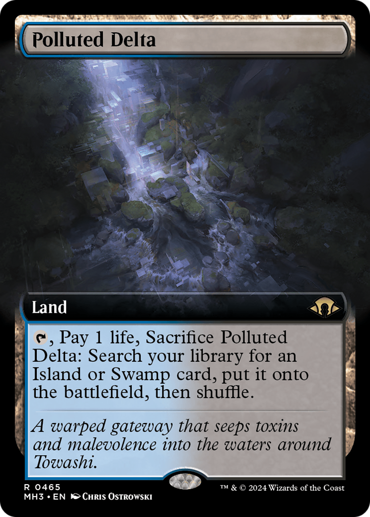 Polluted Delta (Extended Art) [Modern Horizons 3] | Eastridge Sports Cards & Games