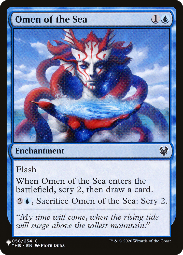 Omen of the Sea [The List Reprints] | Eastridge Sports Cards & Games