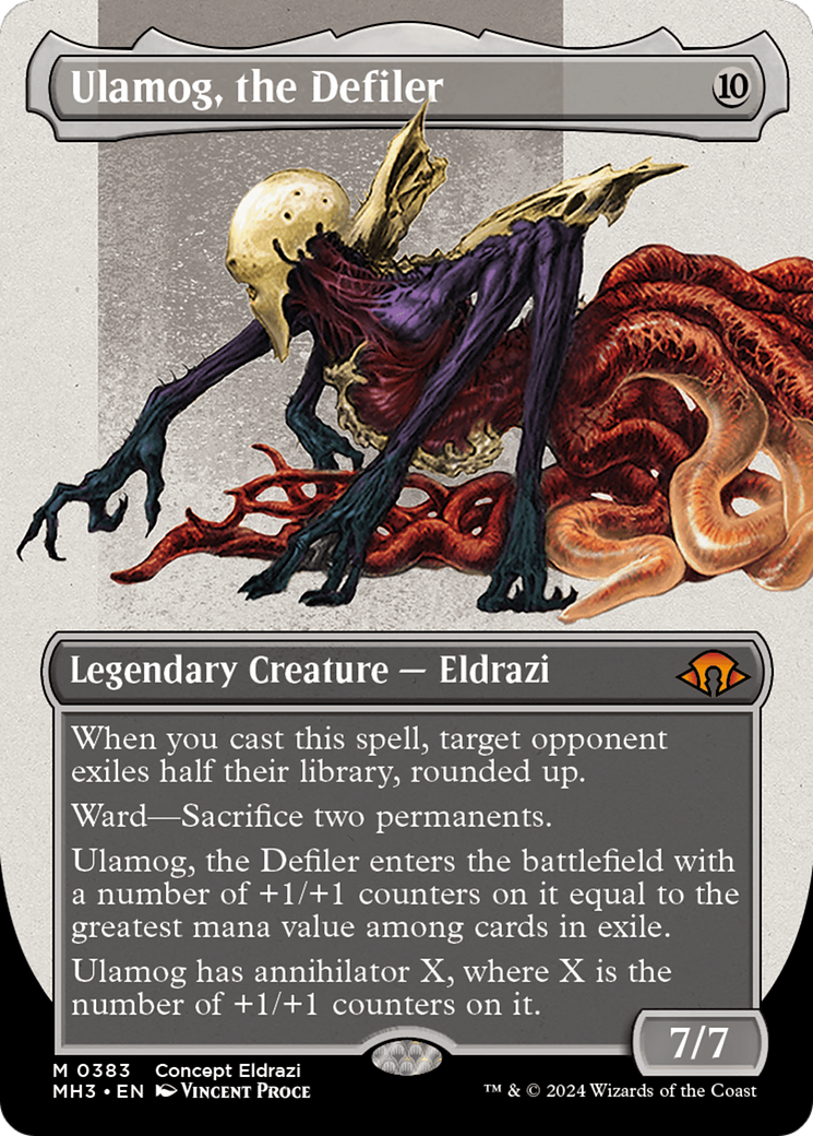 Ulamog, the Defiler (Borderless) [Modern Horizons 3] | Eastridge Sports Cards & Games