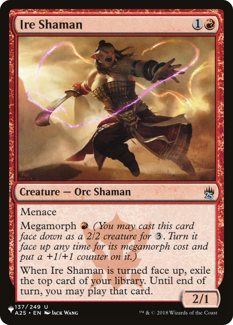 Ire Shaman [The List] | Eastridge Sports Cards & Games