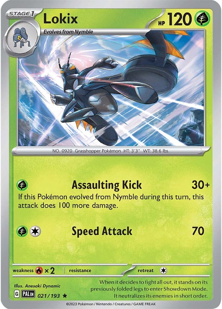 Lokix (021/193) [Scarlet & Violet: Paldea Evolved] | Eastridge Sports Cards & Games