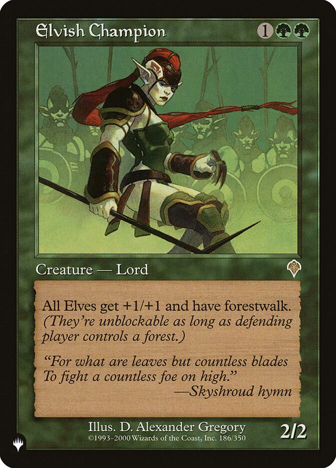 Elvish Champion [The List] | Eastridge Sports Cards & Games