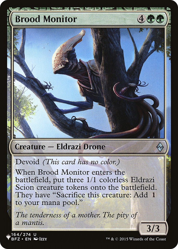 Brood Monitor [The List] | Eastridge Sports Cards & Games