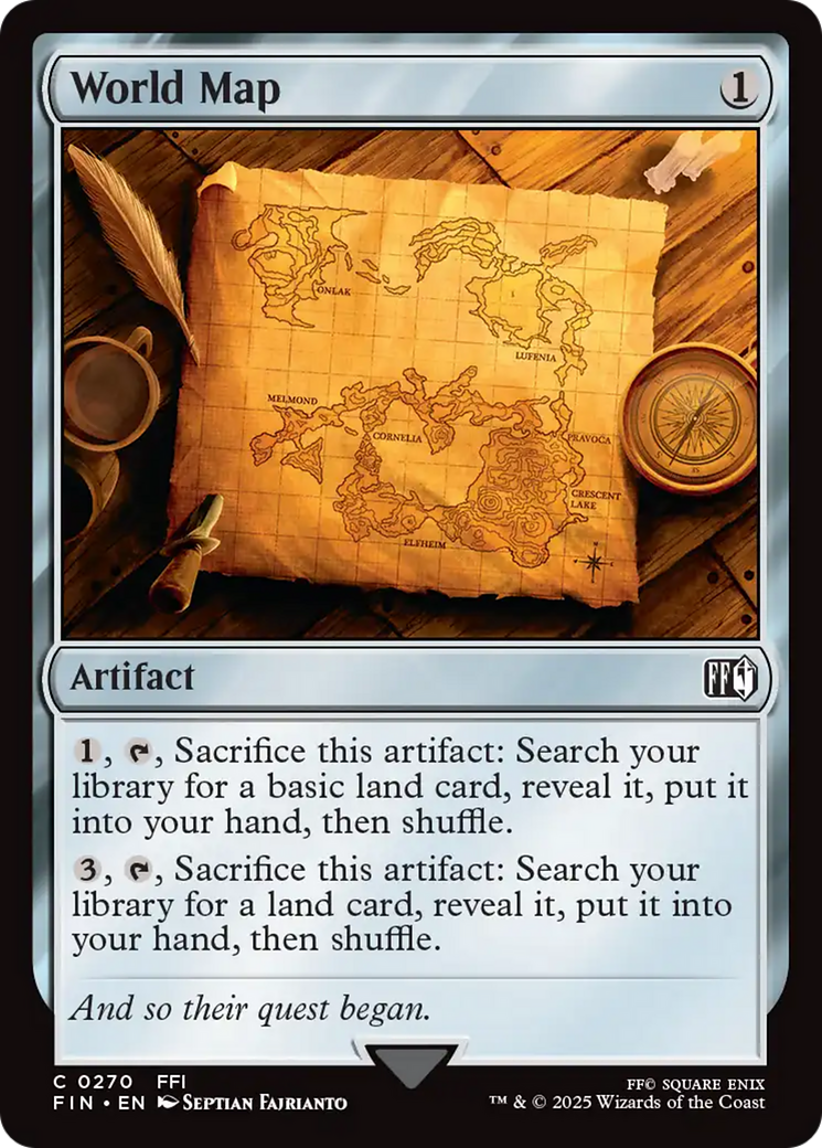 World Map [FINAL FANTASY] | Eastridge Sports Cards & Games