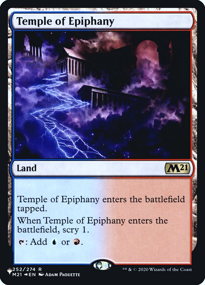 Temple of Epiphany [Secret Lair: Heads I Win, Tails You Lose] | Eastridge Sports Cards & Games