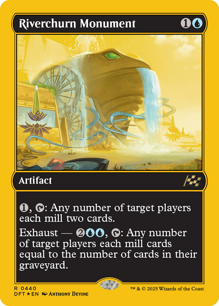 Riverchurn Monument (First-Place Foil) [Aetherdrift] | Eastridge Sports Cards & Games