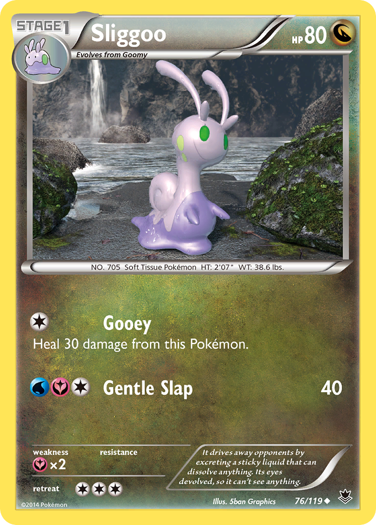 Sliggoo (76/119) [XY: Phantom Forces] | Eastridge Sports Cards & Games